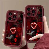 Red Scenery Phone Case for iPhone